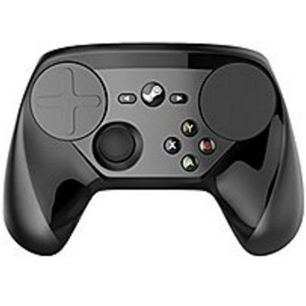 Valve V 01 Steam Controller With Wireless Usb Dongle Black Refurbished Walmart Com Walmart Com