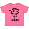 thumbnail image 3 of Inktastic Handpicked for Earth By My Poppy in Heaven with Angel Wings` Boys or Girls Toddler T-Shirt, 3 of 5