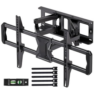 Manhattan Flat Tilt TV-muurbeugel voor grote 43-100 inch tv's tot 155 kg, ultraslank ontwerp, veerbelast, trekkoord, max. 800 x 400 VESA - 462020