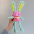 thumbnail image 5 of kjfeif 30cm Keychain Cute Stretchable Long Ears Bunny Doll Plushies Bag Pendant Soft Plush Toy Key Ring Pendant Accessories New Year for Women Teens Girls Kids Backpack Purse, 5 of 6