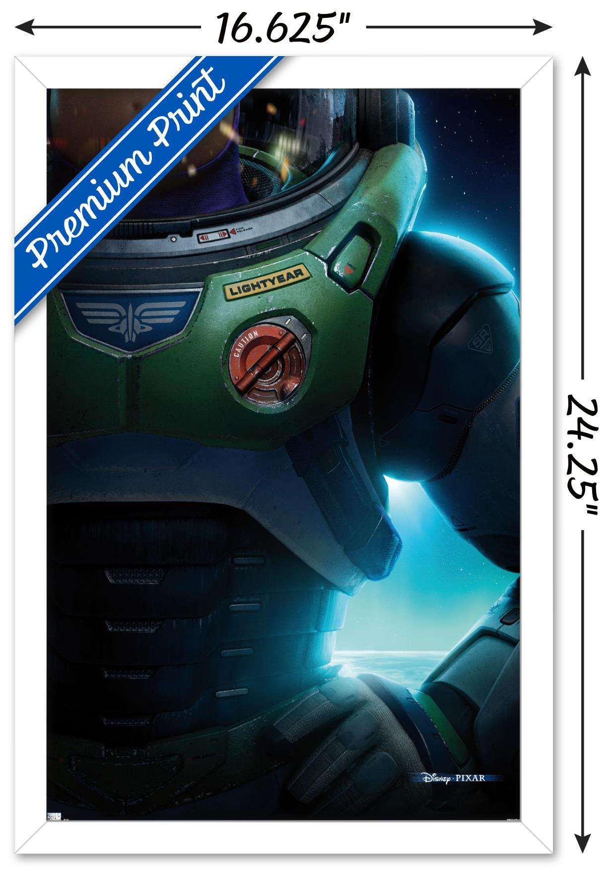 Disney Pixar Lightyear - Suit One Sheet Wall Poster, 14.725" x 22.375" Framed