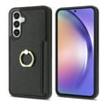 thumbnail image 5 of TECH CIRCLE For Samsung Galaxy A54 5G Case,PU Leather Slim Card Slots Case 360?Rotatable Ring Kickstand Shockproof Protective Women Men Case for Samsung Galaxy A54 5G 6.4" 2023,Black, 5 of 7