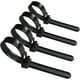 thumbnail image 1 of [50 piezas] Bridas reutilizables de nailon Canwn de alta resistencia, mini sujetacables flexibles, correas de nudo corredizo (negras), 1 of 4