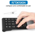 thumbnail image 2 of Teclado numérico inalámbrico Foloda de 22 teclas para ordenador portatil/PC/Windows, 2 of 7