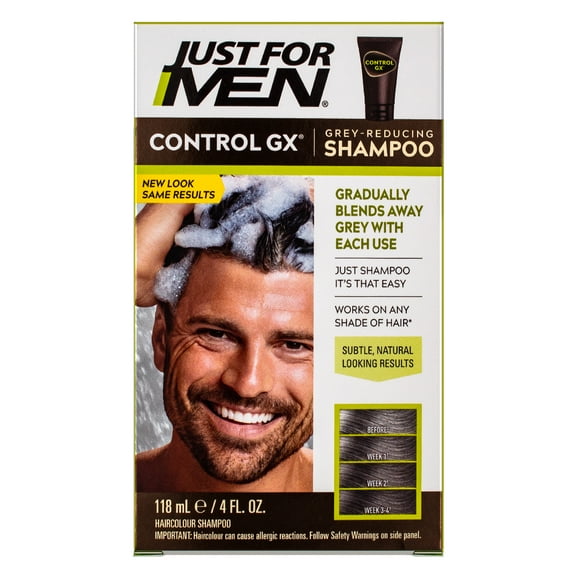 Just For Men ControlGX Grey Reducing Shampoo (3 pack) (Bundle)