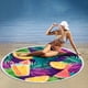 thumbnail image 1 of Fiudx Ofertas y liquidaciones Toalla de playa circular de frutas tropicales, toallas de microfibra extragrandes, súper absorbentes, de secado rápido, toalla de piscina oceánica para niños y adultos, 1 of 4
