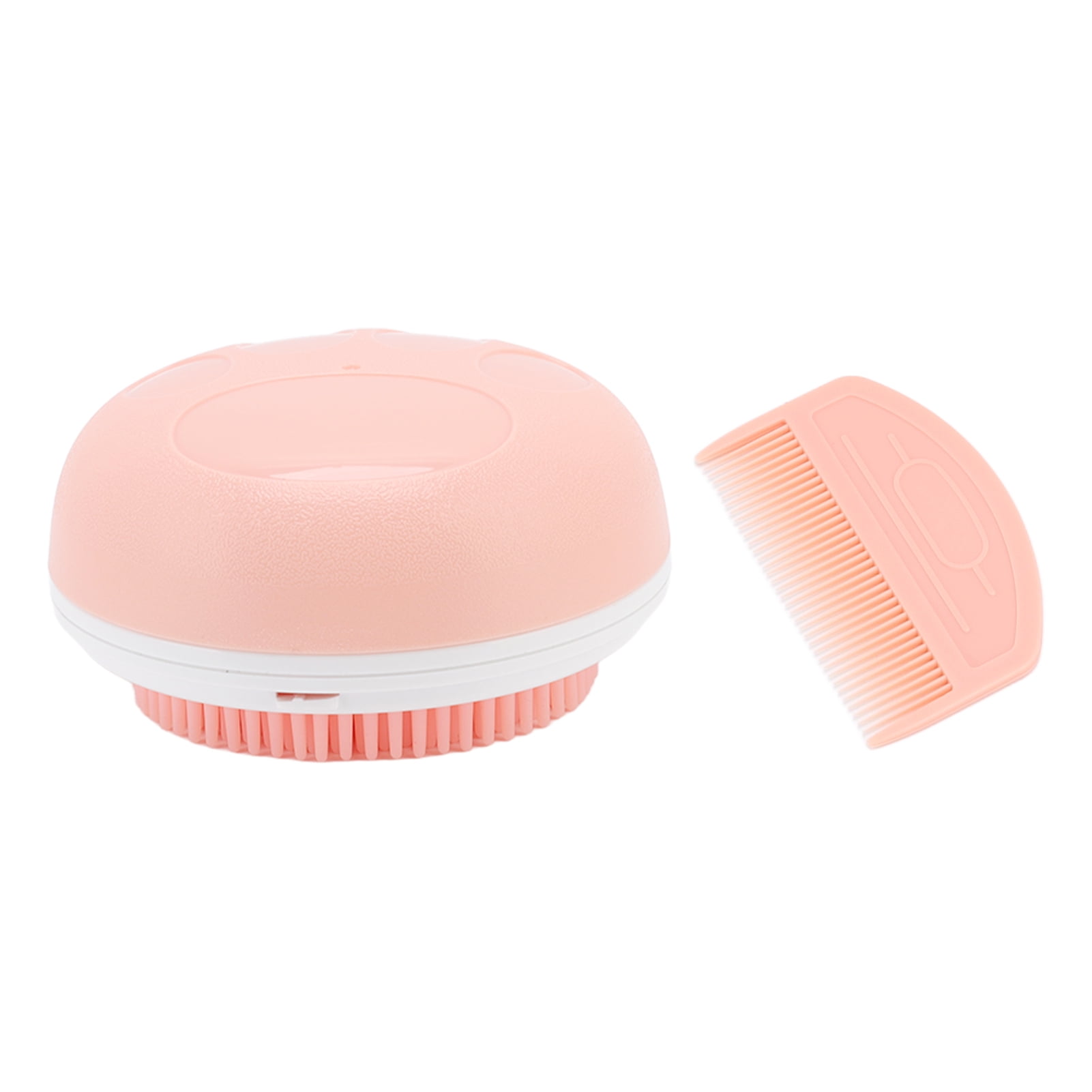 Pet Bath Brush, Small Ergonomic Design Dog Grooming Shower Brush Safe