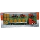 New-Ray Kubota Tracteurs Agricoles & Peterbilt Flatbed Semi Playset – image 2 sur 2
