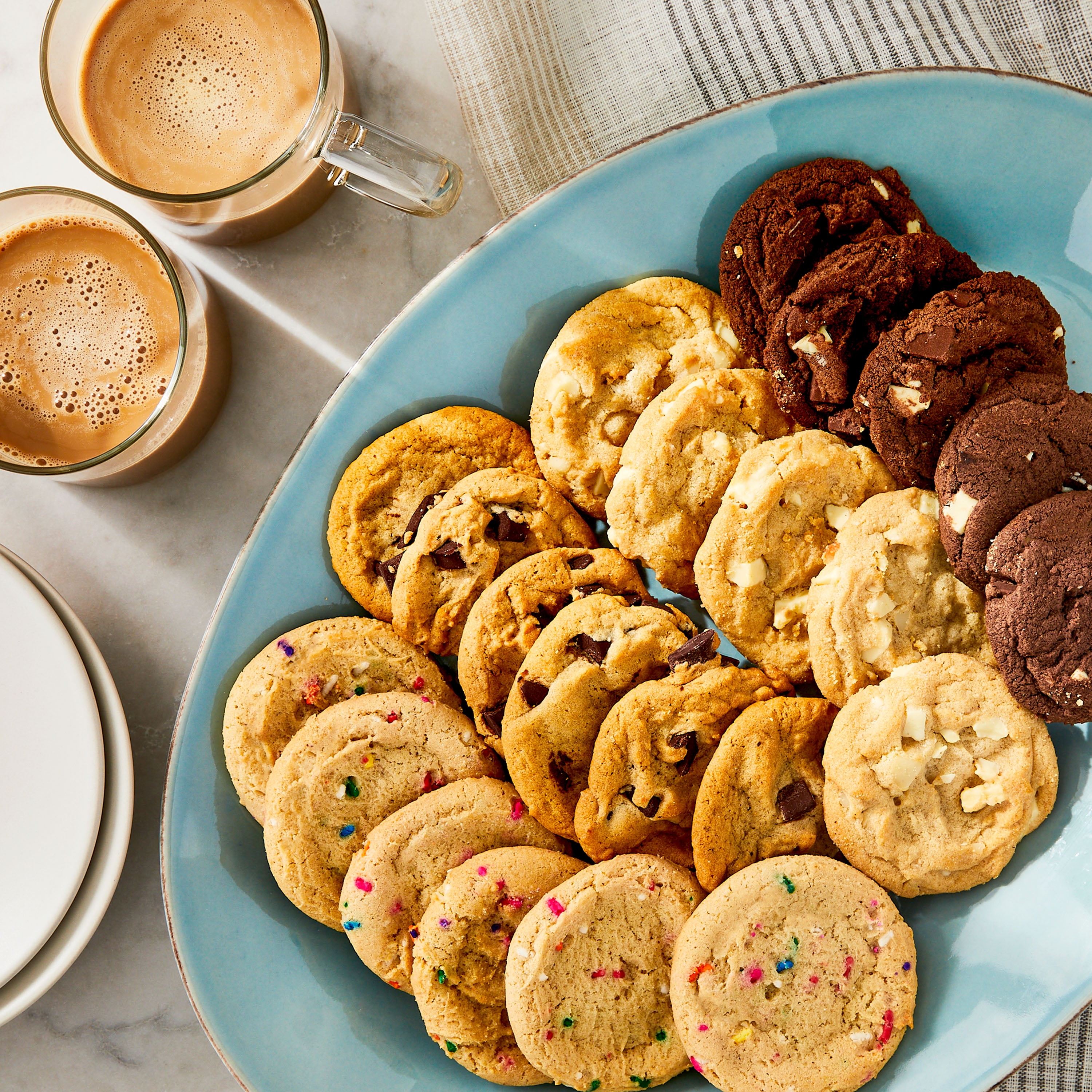 Marketside Cookie Platter, 32 oz, 32 Count, Baked