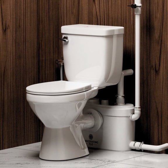 MaceratingFlo White 750W Macerating Upflush Toilet
