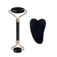 thumbnail image 1 of Masajeador facial Natural para Guasha, rodillo de Jade para masaje facial, rascador de Gua sha, rodillo de Jade, masajeador facial con rodillo Microniddle Tan Jianjun unisex, 1 of 2