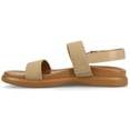 thumbnail image 3 of Journee Womens Milie Multi Strap Sandals, 3 of 10