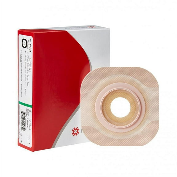 New Image Flextend Ostomy Barrier, Pre-Cut, Extended Wear, Adhesive Tape, 44 mm Flange, Green Code, 1 Inch Opening, 5 Count
