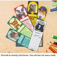 thumbnail image 4 of 100 Pack Bookmarks for Kids, Bulk Book Marks for Reading with Cute Real Cat Fun Facts, Classroom Rewards for Students, 4 of 6