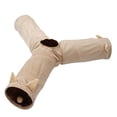 thumbnail image 2 of 3 Ways Cat Tunnel Pet Crawl Tube, Collapsible Running Tunnels, Agility Trainer, Cats Interactive Toy Playing Tent for Small Dogs Kitten Puppy, 2 of 10