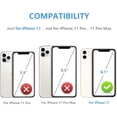 thumbnail image 2 of Compatible with iPhone 11  Wallet Case with Card Holder,REQO PU Leather Kickstand Card Slots Case,Double Magnetic Clasp and Durable Shockproof Cover for iPhone 11 6.1 Inch(White), 2 of 7