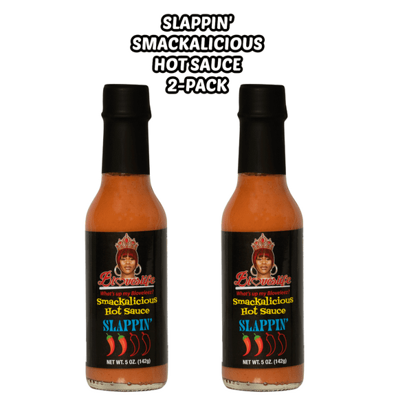 SLAPPIN' SMACKALICIOUS HOT SAUCE 2-PACK