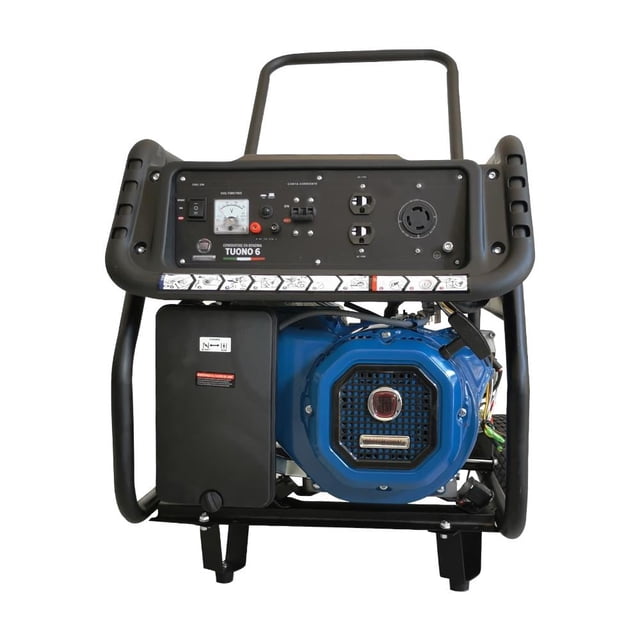 Generador de luz Fiat Professional Tuono6 monofásico a gasolina con motor de 4 tiempos
