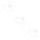 thumbnail image 1 of Toallero montado en la pared Matsuzay Blanco sin perforaciones para Baño y Cocina, 1 of 6