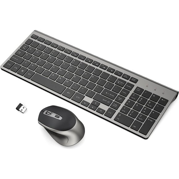 Combo de teclado y ratón inalámbrico JOYACCESS para PC/Windows/Mac
