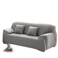 thumbnail image 2 of Sofa Cover, High Elasticity, Soft, Solid Color, Machine Washable Furniture Cover, Suitable For Living Room-week, 2 of 3