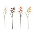 thumbnail image 4 of Tropical 2pcs Artificial Flowers Tropical Imitation Plant Flower for Party Decorations Orange Red, 4 of 7