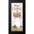 thumbnail image 2 of Reed, Tara 10x18 Black Modern Framed Museum Art Print Titled - Christmas Kitchen panel II-Merry Christmas, 2 of 5