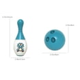 thumbnail image 3 of Childrens Dinosaur Bowling Toy Interactive Game Indoor Leisure Sports Role Play Set For Kindergarten Fun Safe Materials Skill Development Activity, 3 of 9