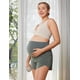 thumbnail image 3 of Shorts CRZ YOGA Livianos de Maternidad Delfín 7.5 cm Gris Salvia Talle S, 3 of 5