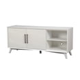 thumbnail image 3 of Alpine Furniture Tranquility Wood TV Console in White, 3 of 6
