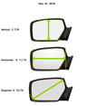 thumbnail image 5 of Burco 2678 Driver Side Flat Replacement Mirror Glass for Acura Integra, 5 of 6