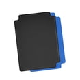 thumbnail image 3 of Separadores de tarjetas comerciales para cajas de almacenamiento, separadores de páginas de tarjetas de cuero PU, separador de tarjetas para juegos, Negro y azul, 3 of 8