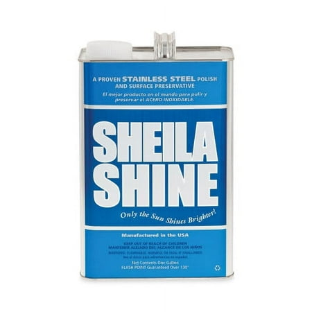 Sheila Shine Stainless Steel Cleaner and Polish, 1 gal Can, Each