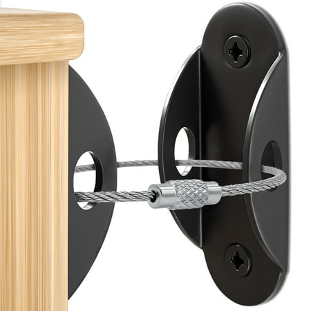 Furniture Anchors (10 Pack) for Baby Proofing, Furniture Straps Anti Tip Furniture Anchor Securing 400 lbs/Keep Baby Pet Safety from Falling Furniture, Metal White Earthquake Straps