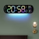 thumbnail image 4 of Naiovety Reloj de pared con alarma digital y temporizador Pantalla LED de pantalla grande para una fácil lectura que se muestra en el mismo Electrodomésticos Rosa profundo, 4 of 6