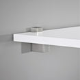 thumbnail image 3 of Dolle Cuadro 2.7 in. H X 0.9 in. W X 1.9 in. D Silver Metal Shelf Clips, 3 of 5