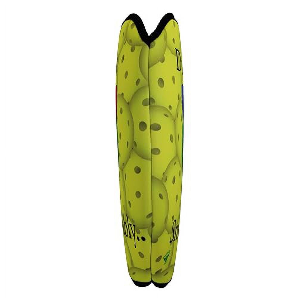 Dink Responsibly... Don't Get Smashed Pickleball Paddle Sleeve - Universal Fit, Zipper-Free Cover (Paddle Excluded)