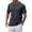 A01-Black, variant on Men's T-Shirt Casual Crew Neck Solid Color Sports Tee Comfort Soft Tops Fashion Clothes for Mens,Grey