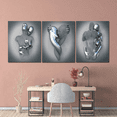 thumbnail image 2 of Wekity Intertwined Love Wall Art Canvas Print Poster,Simple Fashion Painting Art Decor for Home Living Room Bedroom Office(Set of 3 Unframed, 16x24 inches ), 2 of 8