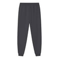 thumbnail image 4 of Kalauyu Men's Athletic Sweatpants Active Jogger Cargo Pants for Men with Pockets Tapered Drawstring Gym Running Track Pants, 4 of 8