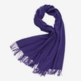 thumbnail image 2 of TRUBKH Fall Scarves Plaid Scarf Warm Scarf Thick Scarf Winter Scarf Scarves for Women Winter Scarves for Women One Size Purple One Size, 2 of 7
