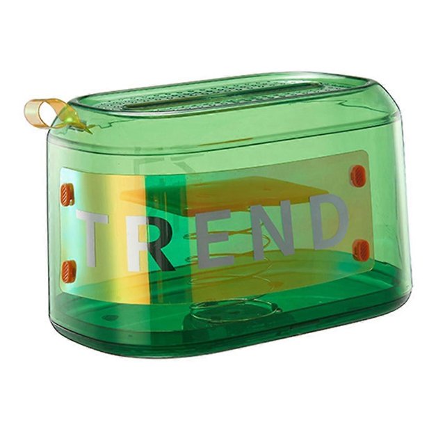 Automatic Lifting Paper Box Desktop Plastic Carton Paper Napkin Storage Rack Restaurant Coffee Table Decoration