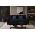 thumbnail image 2 of Sala Modular 3-2 El Bazar Store Suecia Lino nacional Negro Sofá Love seat, 2 of 5