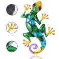 thumbnail image 4 of Escultura colorida forma linda del arte de la pared del Gecko del metal para el dormitorio ANGGREK Otros, 4 of 8