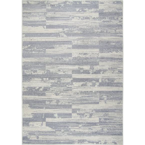 LaDole Rugs Grey Ivory Abstract Area Rug Carpet Small Big Runner Tapis For Living Room Bedroom Hallway Patio 2x3 4x6 5x7 8x10 9x12 3x10 Feet Foot