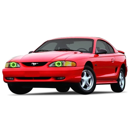 98 mustang halo headlights