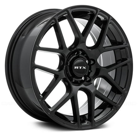 RTX Custom Wheel 16x6.5 inch Rim for 2004-2006 Audi TT 73.1mm CB Offset 38mm Gloss Black