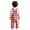 Red, variant on Ulanda Newborn Infant Baby Boy Christmas Clothes Long Sleeve Romper Top Gingham Plaid Overall Pants 2Pcs Fall Winter Outfits Set (Red, 9-12 Months)