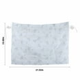thumbnail image 3 of Car Window Shade for Side Windows 50 in x 70 in White or Pink Cloth with 2 Suction Cups and Drawstring Closure, 3 of 7