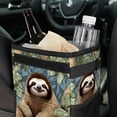 thumbnail image 6 of Penguin Foldable Car Trash Can Mini Trash Can with Lid Leak-Proof Car Garbage Can Hanging Storage Bag Car Trash Bin, 6 of 6